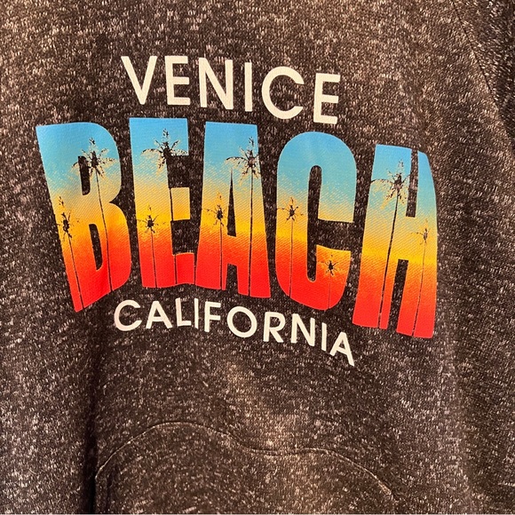 VINTAGE CALIFORNIA VENICE BEACH SWEATSHIRT HOODIE 2X- LARGE made in U.S.… - Picture 4 of 5